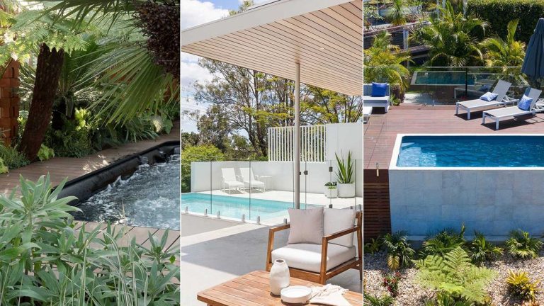 Idées de petites piscines d’arrière-cour – 11 designs éblouissants pour les cours avec un espace limité