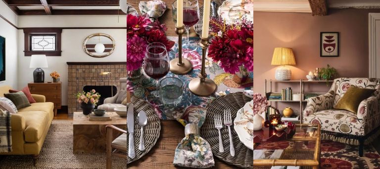 6 idées de décoration automnale modernes pour créer un espace cosy et contemporain riche de caractère