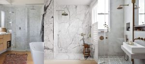 Idées de murs de douche – 11 finitions saisissantes pour les murs de votre salle de bain
