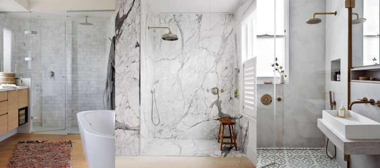 Idées de murs de douche – 11 finitions saisissantes pour les murs de votre salle de bain Idées de murs de douche – 11 finitions saisissantes pour les murs de votre salle de bain