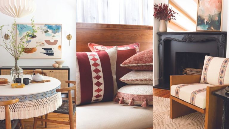 5 façons d'adopter la tendance des garnitures décoratives cette saison avec Samuel & Sons