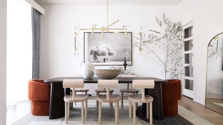 5 choses simples que les architectes d'intérieur font pour agrandir une salle à manger