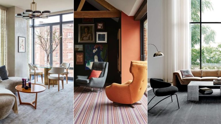 6 meilleures couleurs de tapis pour les salons selon les architectes d'intérieur