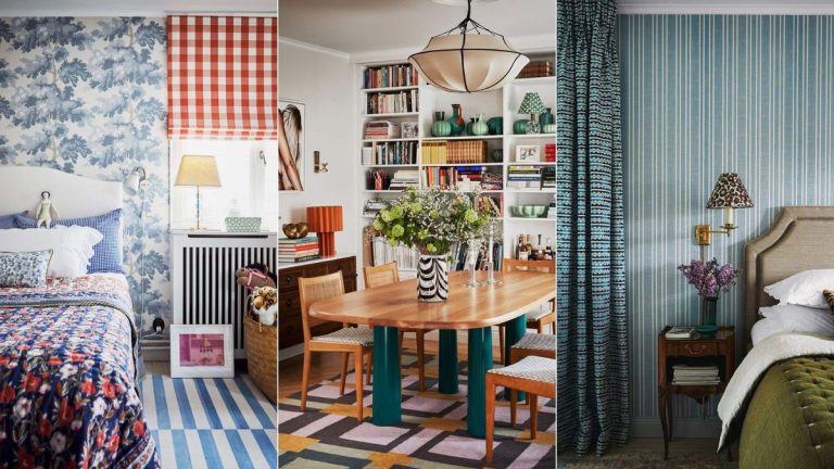 La maison suédoise de la designer textile Cathy Nordström est un trésor de motifs et de couleurs La maison suédoise de la designer textile Cathy Nordström est un trésor de motifs et de couleurs