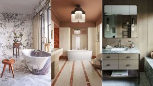 5 salles de bains de « luxe tranquille » qui ont l’air chères, intemporelles et tout sauf ennuyeuses 5 salles de bains de « luxe tranquille » qui ont l'air chères, intemporelles et tout sauf ennuyeuses