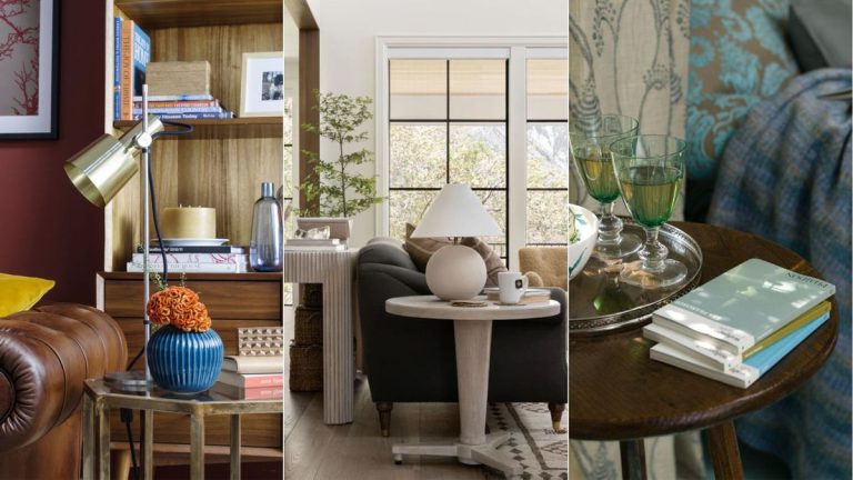 Comment styliser une table de bout de salon – 6 idées d’architectes d’intérieur Comment styliser une table de bout de salon – 6 idées d’architectes d’intérieur