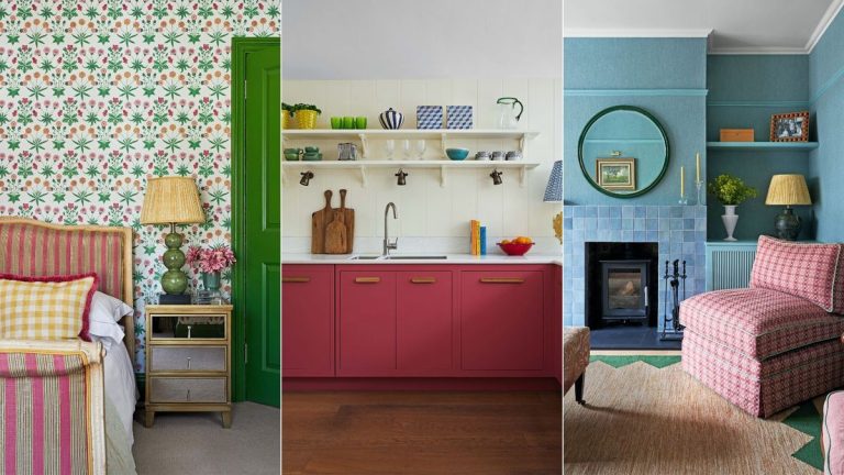 Une maison de caractère colorée qui équilibre un décor audacieux avec un style sophistiqué Une maison de caractère colorée qui équilibre un décor audacieux avec un style sophistiqué