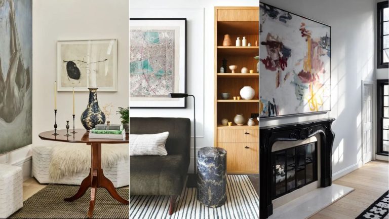 L'architecte d'intérieur Jordan Samson partage la manière la plus simple d'accrocher des œuvres d'art en seulement 4 étapes