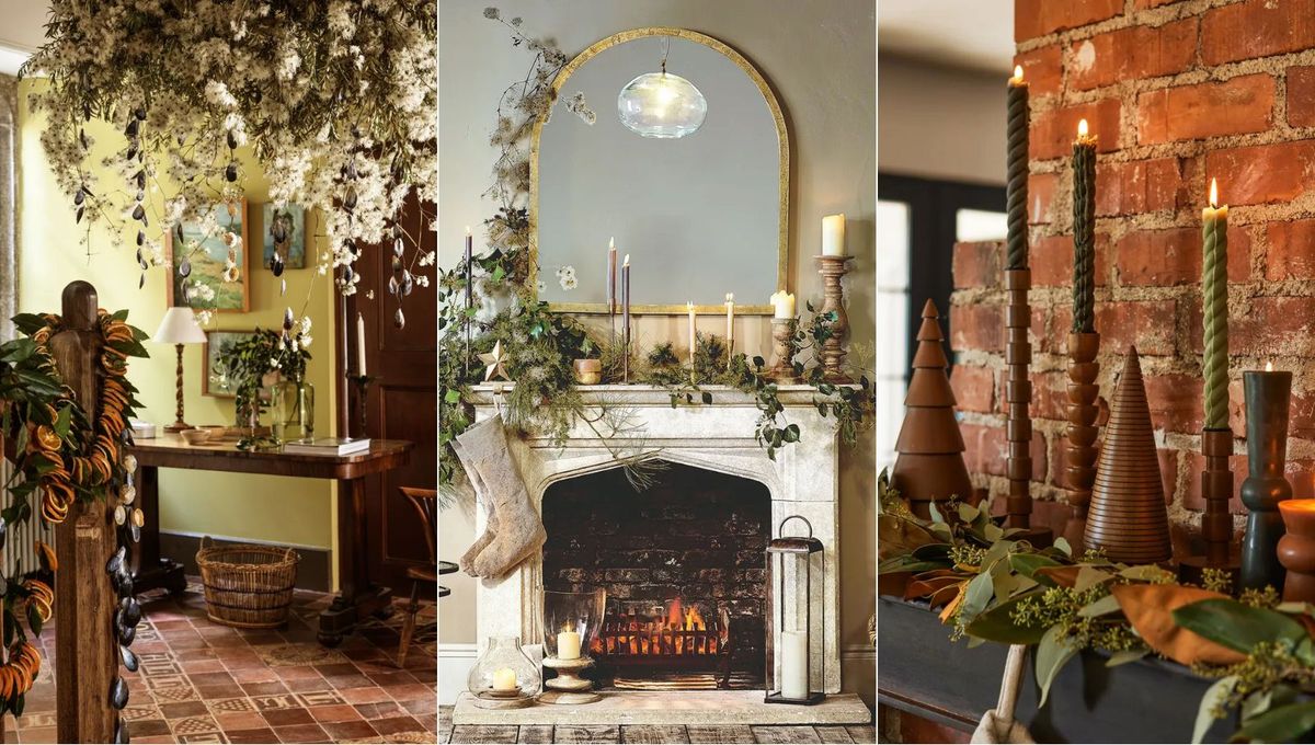 7 idées de décoration de Noël rustique – pour une ambiance champêtre et ...
