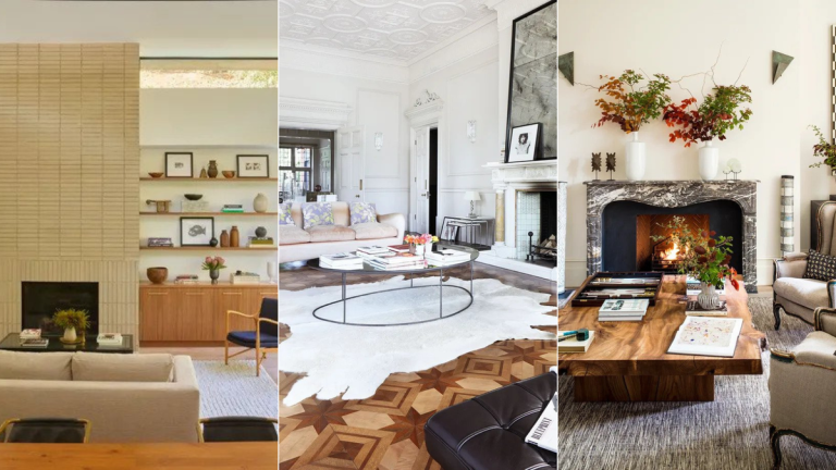 Où placer un canapé dans un salon avec cheminée ?  Pour un luxe douillet