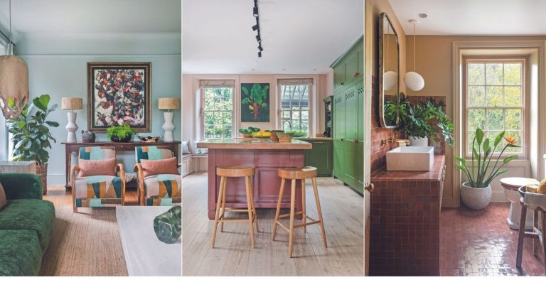 Cette maison de ville négligée des années 1840 était en location délabrée depuis plus de 40 ans. Un architecte d'intérieur l'a achetée et l'a transformée en une maison de rêve colorée.