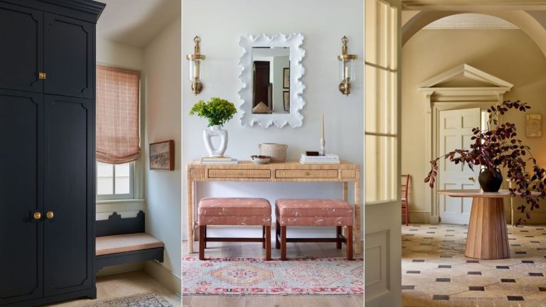 Comment créer une entrée fonctionnelle et belle lorsque votre maison n'en a pas réellement