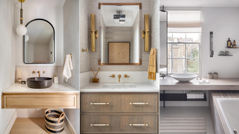 Quelle doit être la hauteur d’un meuble de salle de bain ?  Les designers partagent la mesure « Boucle d'or »