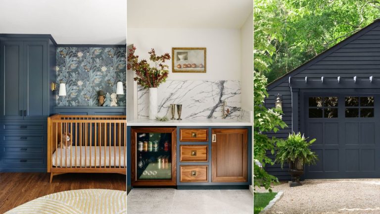 7 façons de décorer avec Hale Navy, la teinte bleu foncé la plus vendue de Benjamin Moore 7 façons de décorer avec Hale Navy, la teinte bleu foncé la plus vendue de Benjamin Moore