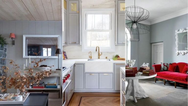 5 façons de décorer avec Beacon Grey – la peinture bleu-gris « lumineuse » et polyvalente de Benjamin Moore