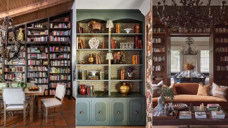 7 exemples de Bookshelf Wealth qui illustrent cette tendance intemporelle (et les conseils de style des designers derrière eux)