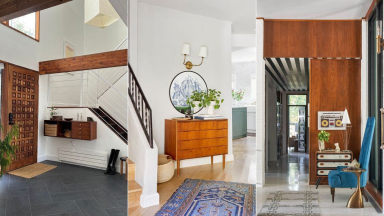 6 idées d'entrée modernes du milieu du siècle pour un design à la fois moderne et vintage 6 idées d'entrée modernes du milieu du siècle pour un design à la fois moderne et vintage