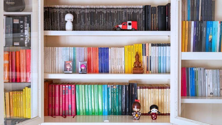 Les bibliothèques organisées en arc-en-ciel sont-elles une tendance dépassée ?  Les experts suggèrent qu'ils ont dépassé leur durée de conservation