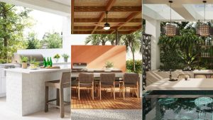 6 idées d'îlots de cuisine extérieurs pour maximiser un espace de cuisine en plein air