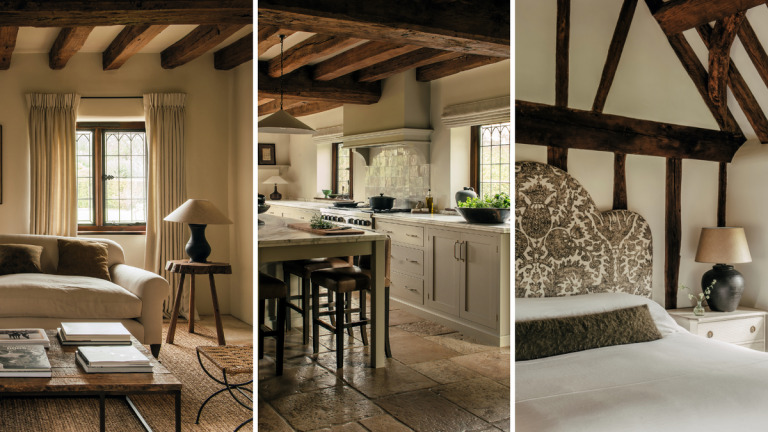 Cette ferme rustique a été le premier projet du designer en dehors de la ville – le résultat est une leçon de mélange de campagne et de contemporain. Cette ferme rustique a été le premier projet du designer en dehors de la ville – le résultat est une leçon de mélange de campagne et de contemporain.