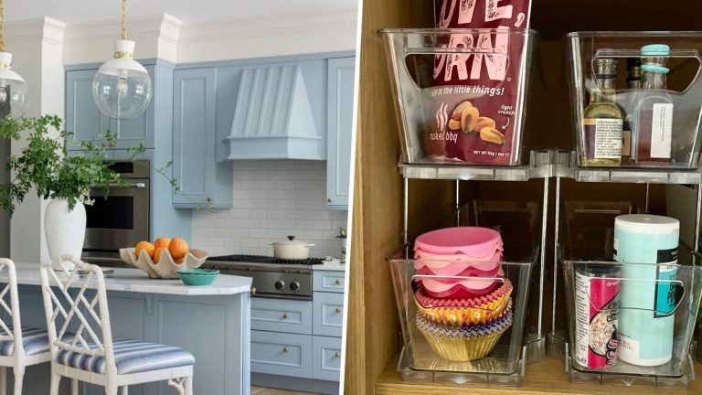 Cet organisateur de salle de bain a résolu tous mes problèmes de rangement de cuisine – voici comment il améliorera également votre espace