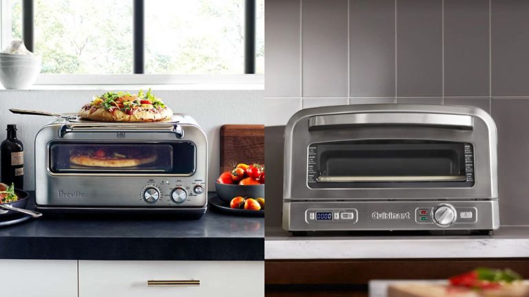 Four à pizza d'intérieur Breville Smart Oven Pizzaiolo vs Cuisinart : lequel l'emporte ?