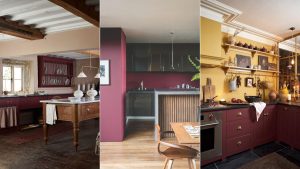 Les cuisines bordeaux sont partout – cette couleur riche est la nouvelle teinte préférée pour un espace intemporel Les cuisines bordeaux sont partout – cette couleur riche est la nouvelle teinte préférée pour un espace intemporel