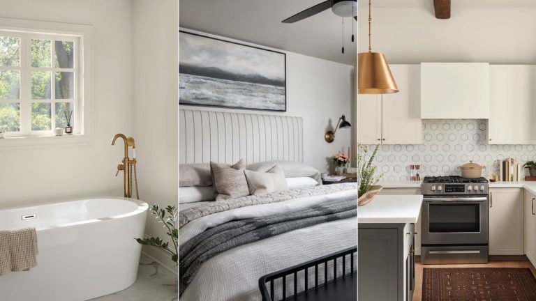 Cette peinture blanche sans prétention est toujours tendance – voici pourquoi les designers aiment l'attrait intemporel du Shoji White de Sherwin-Williams.