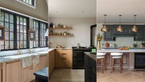 Comment donner aux armoires de cuisine en chêne un aspect moderne, selon les designers Comment donner aux armoires de cuisine en chêne un aspect moderne, selon les designers