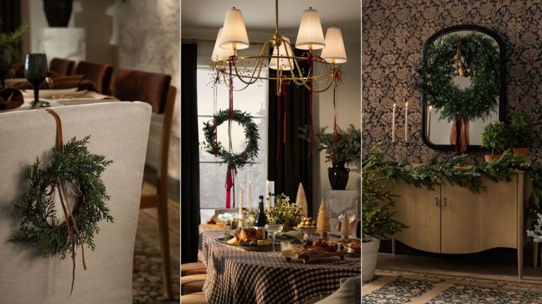 Shea McGee vient de partager ces endroits inattendus pour accrocher des couronnes de Noël – voici comment recréer ses looks festifs