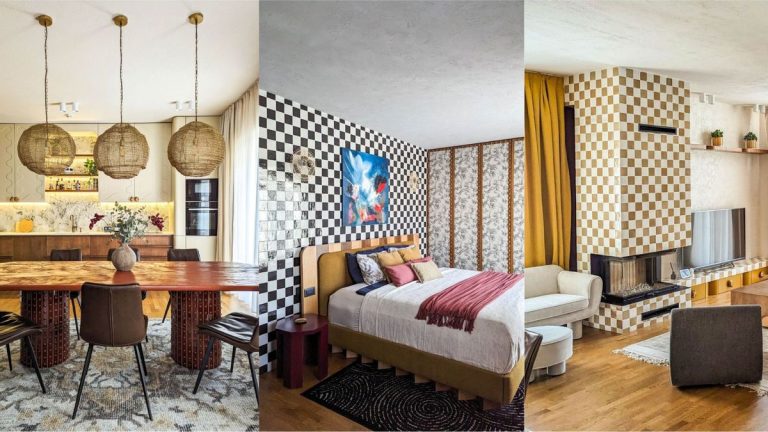 8 façons dont cette maison éclectique utilise avec audace la couleur et la texture (spoiler : il existe de nombreuses façons inattendues d’utiliser le carrelage) 8 façons dont cette maison éclectique utilise avec audace la couleur et la texture (spoiler : il existe de nombreuses façons inattendues d'utiliser le carrelage)