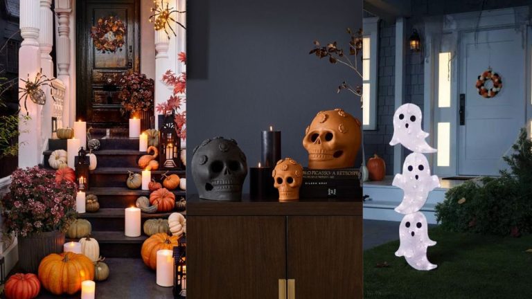 18 décorations d’Halloween que j’achète pour donner à mon entrée une refonte étrange 18 décorations d'Halloween que j'achète pour donner à mon entrée une refonte étrange
