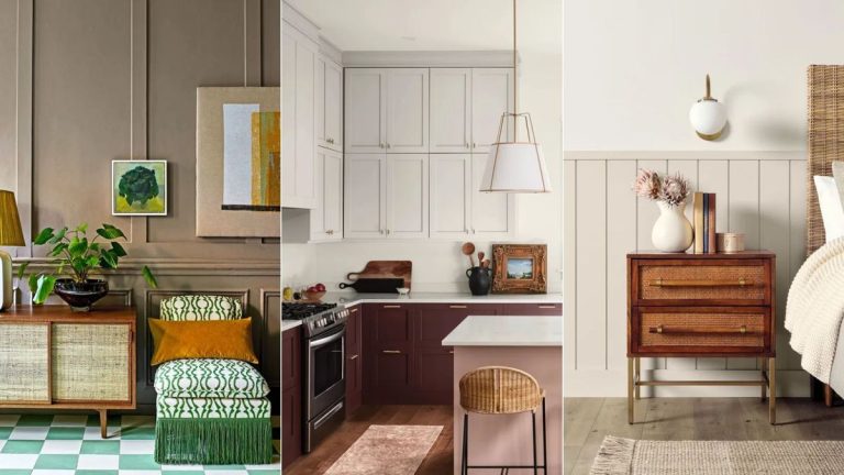 Cette palette Sherwin-Williams a été créée pour les styles de décoration vintage – 6 couleurs de peinture pour ajouter un charme douillet à votre espace Cette palette Sherwin-Williams a été créée pour les styles de décoration vintage – 6 couleurs de peinture pour ajouter un charme douillet à votre espace