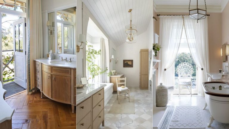 Est-ce le moyen le plus simple de rendre votre salle de bain plus élégante ? Un architecte d'intérieur plaide en faveur de rideaux allant du sol au plafond