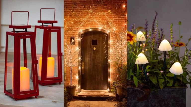 Lumières de Noël extérieures inhabituelles – 9 options d’éclairage étranges mais élégantes pour rehausser votre décoration extérieure