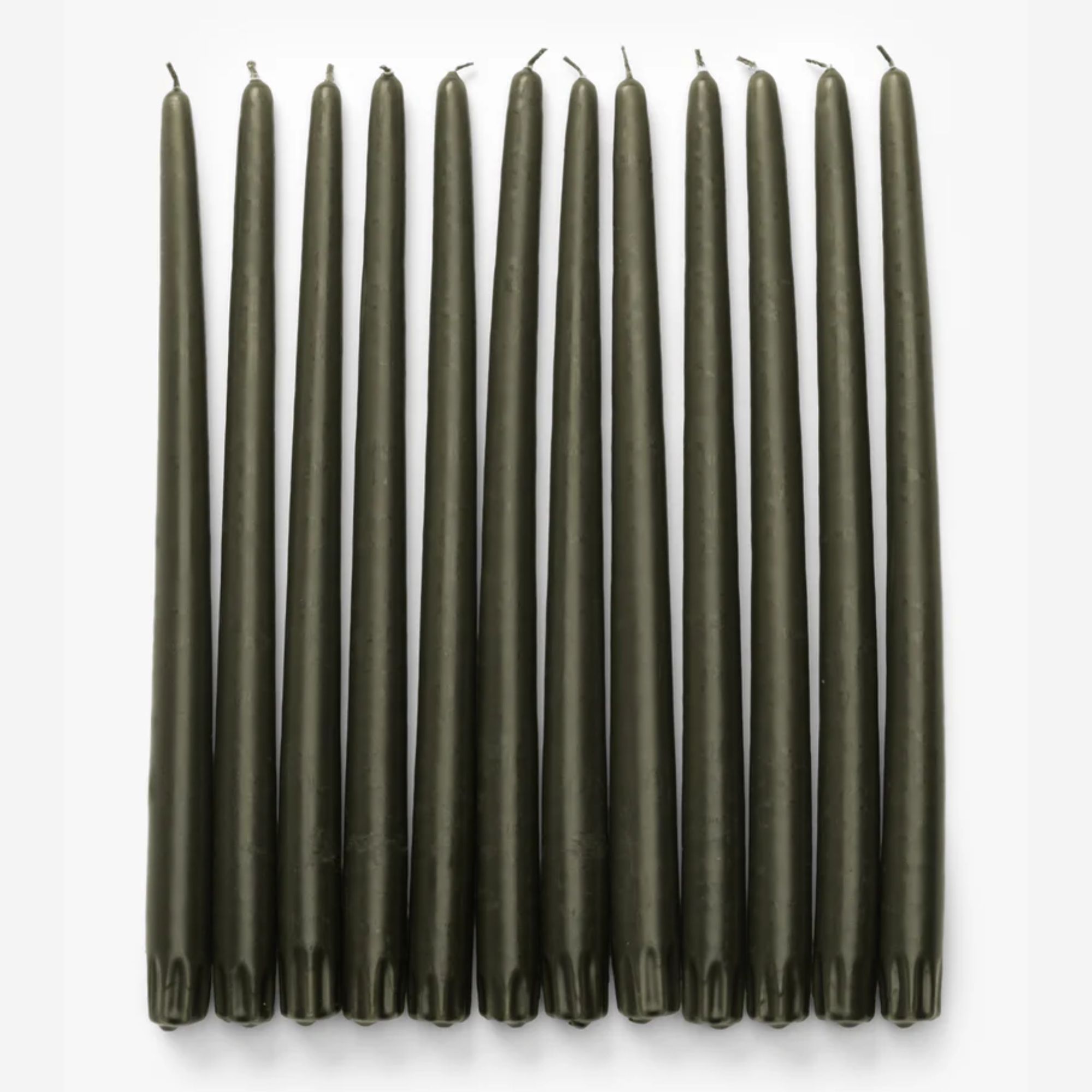 Bougies Coniques En Spirale Noires – Lot De 2, 18,5 Cm, Cire De Soja, Pour Mariage, Halloween, Noël, Décoration De Table