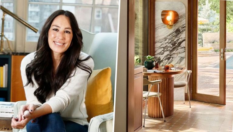 Le coin cuisine de Joanna Gaines est le moyen idéal pour donner l'impression que les espaces morts sont importants, utiles et beaux.