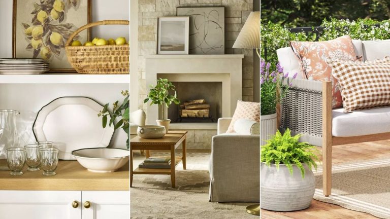 La collection printemps de Shea McGee avec Target vient d’être lancée – ce sont nos favoris pour obtenir l’esthétique country élevée avec un budget limité. La collection printemps de Shea McGee avec Target vient d'être lancée – ce sont nos favoris pour obtenir l'esthétique country élevée avec un budget limité.