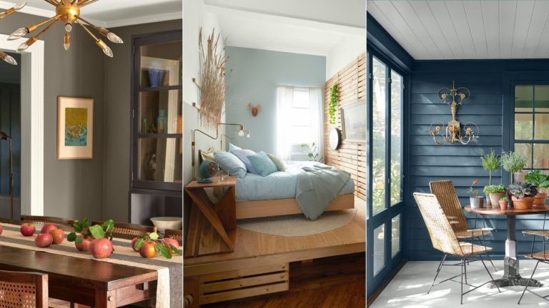 Ces 6 couleurs de peinture « cabane confortable » de Benjamin Moore couvrent vos idées de décoration hivernale Ces 6 couleurs de peinture « cabane confortable » de Benjamin Moore couvrent vos idées de décoration hivernale