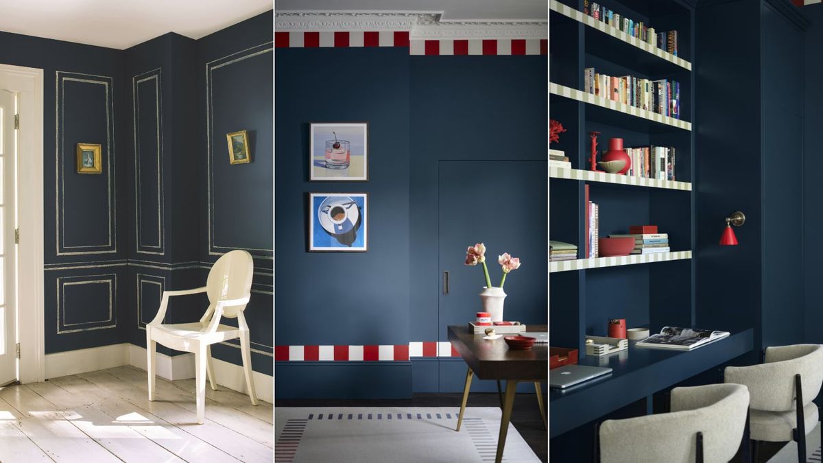 Le très apprécié Van Deusen Blue de Benjamin Moore est une peinture ...