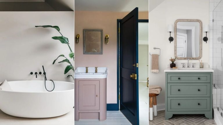 Les meilleures couleurs de peinture neutres pour les salles de bains qui ne sont pas blanches – 5 nuances intemporelles vers lesquelles les designers se tournent toujours Les meilleures couleurs de peinture neutres pour les salles de bains qui ne sont pas blanches – 5 nuances intemporelles vers lesquelles les designers se tournent toujours