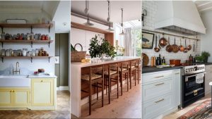 Quelque chose qui manque à votre cuisine de ferme? Les concepteurs disent que l'ajout de décor antique est le moyen le plus simple de le rendre plus unique, et c'est ainsi qu'ils le font