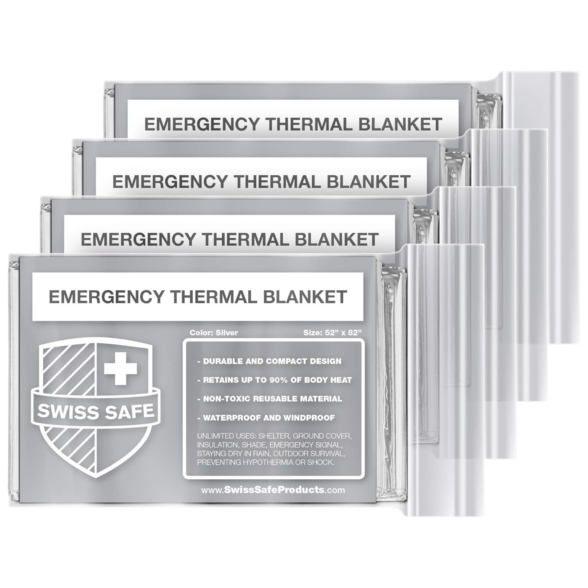 Couvertures thermiques d'urgence