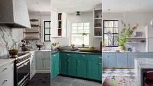 Quelles couleurs de cuisine vont le mieux avec un comptoir en marbre? Les concepteurs partagent leurs paires préférées pour un schéma intemporel Quelles couleurs de cuisine vont le mieux avec un comptoir en marbre? Les concepteurs partagent leurs paires préférées pour un schéma intemporel