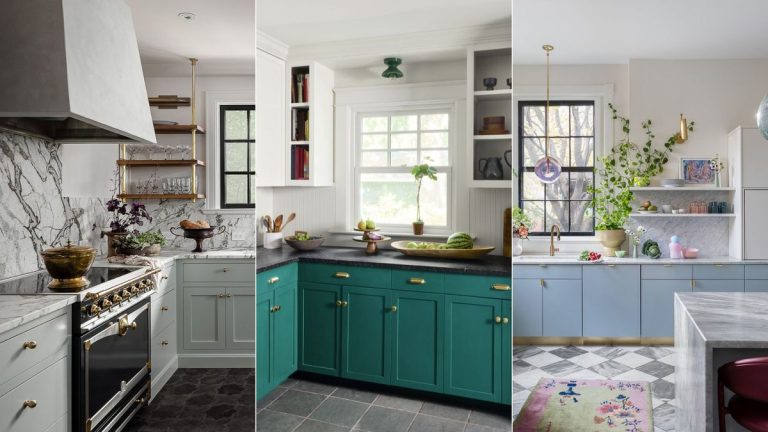 Quelles couleurs de cuisine vont le mieux avec un comptoir en marbre? Les concepteurs partagent leurs paires préférées pour un schéma intemporel Quelles couleurs de cuisine vont le mieux avec un comptoir en marbre? Les concepteurs partagent leurs paires préférées pour un schéma intemporel