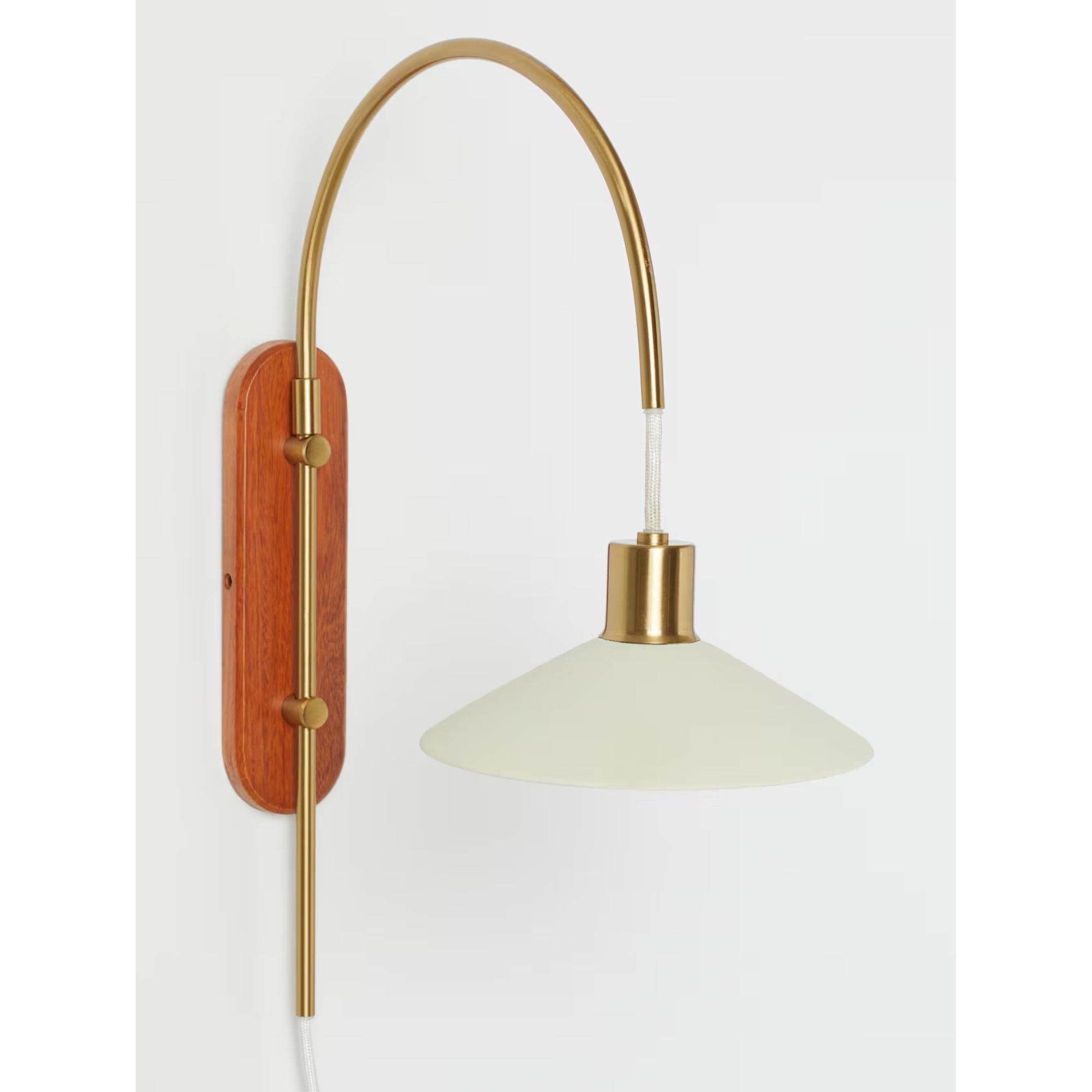 Lampe murale en métal