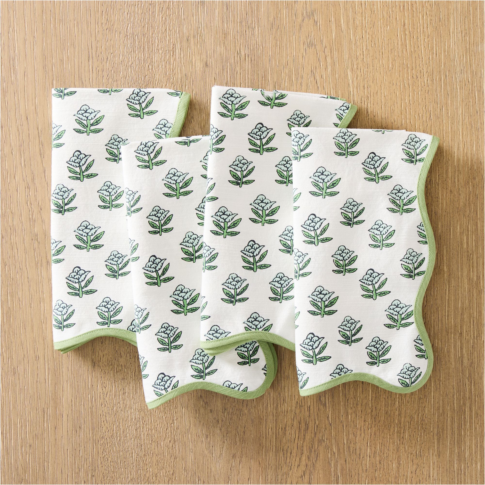 Ensembles de serviettes de coton Rhode Begonia