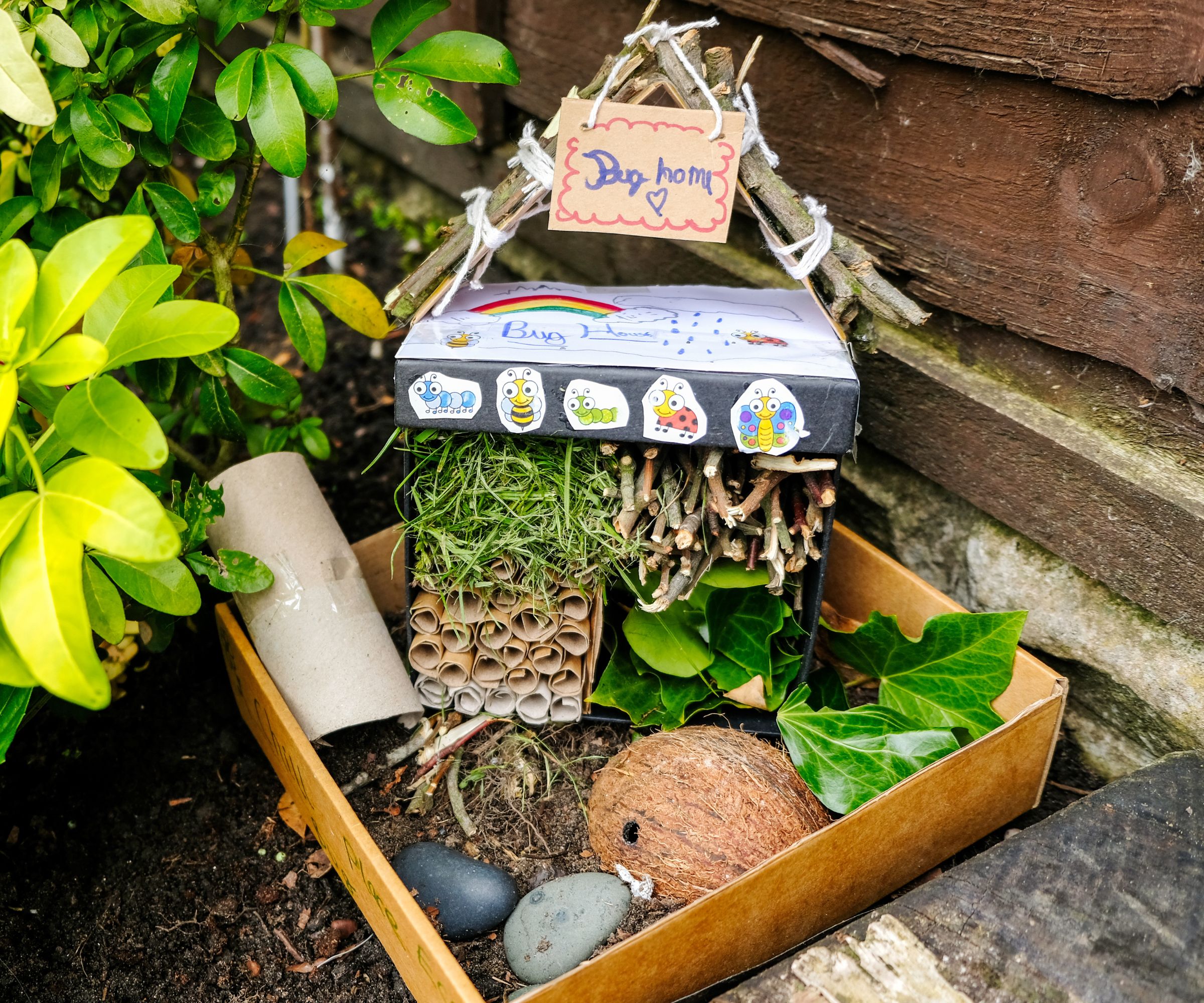 Hôtel de bug recyclé