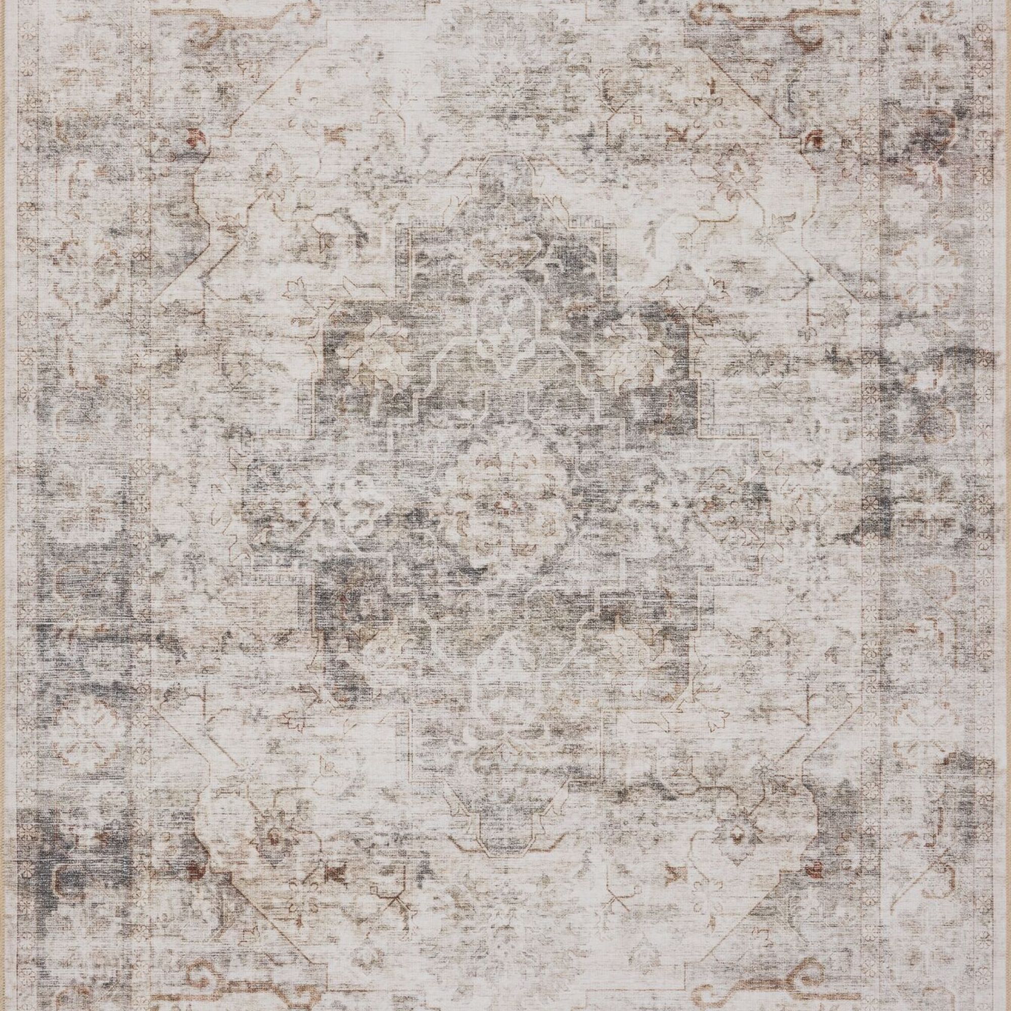 Tapis rustique à motifs