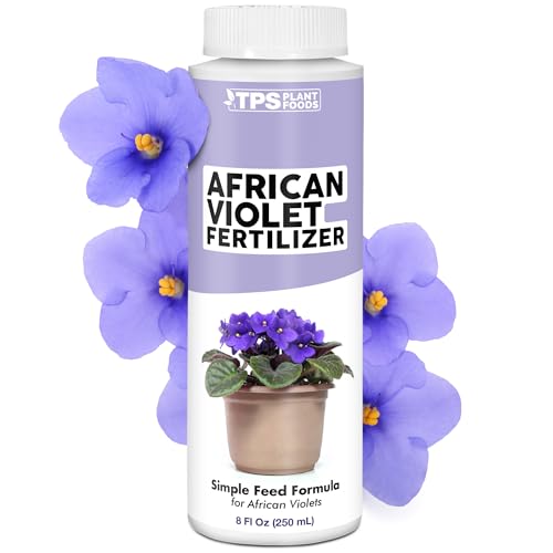 Nutriments TPS Engrais violet africain pour plantes à fleurs intérieures, aliments végétaux liquides 8 oz (250 ml)